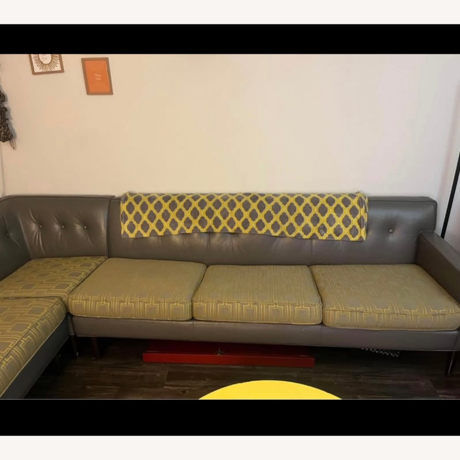 American Leather Sofa - image-3