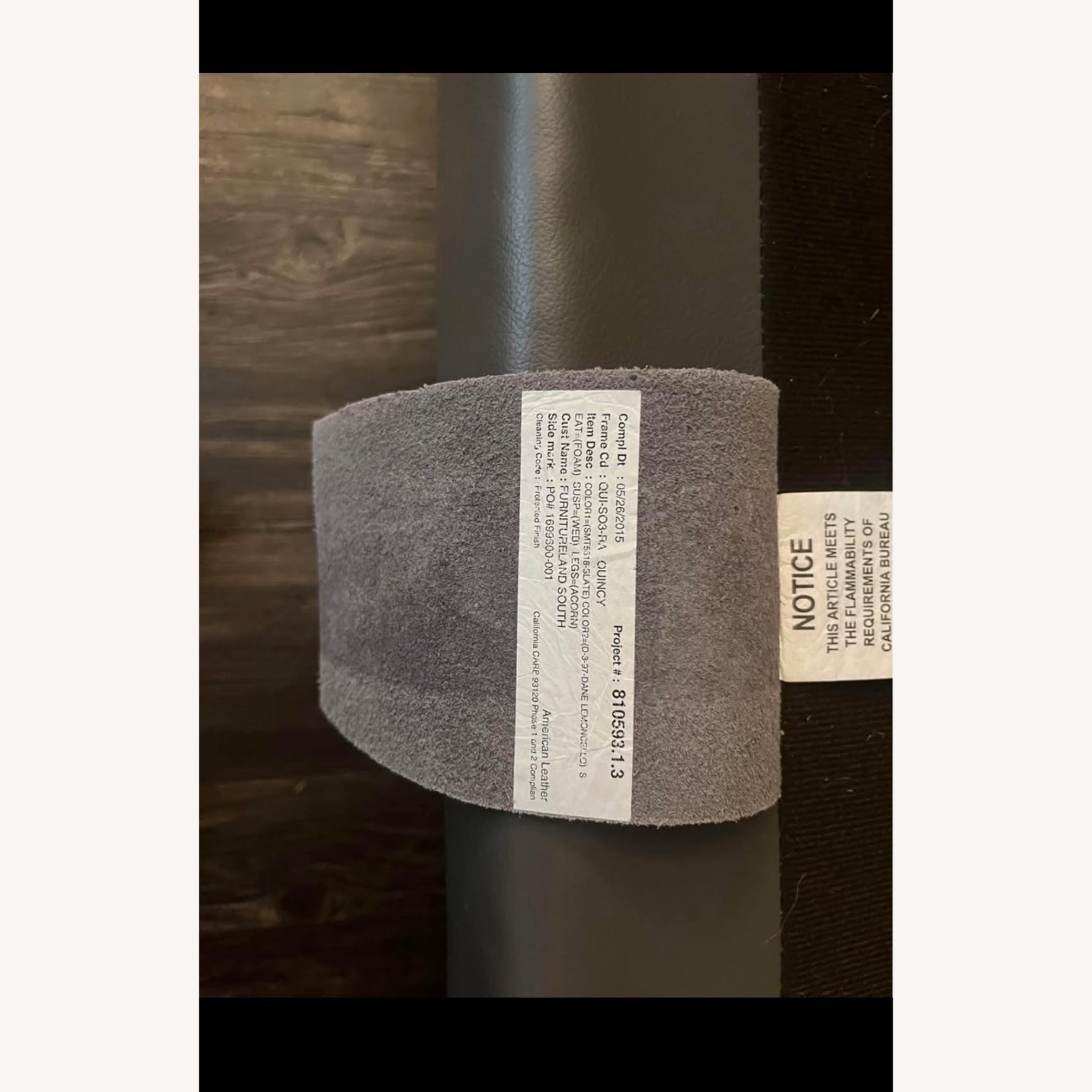 American Leather Sofa - image-8