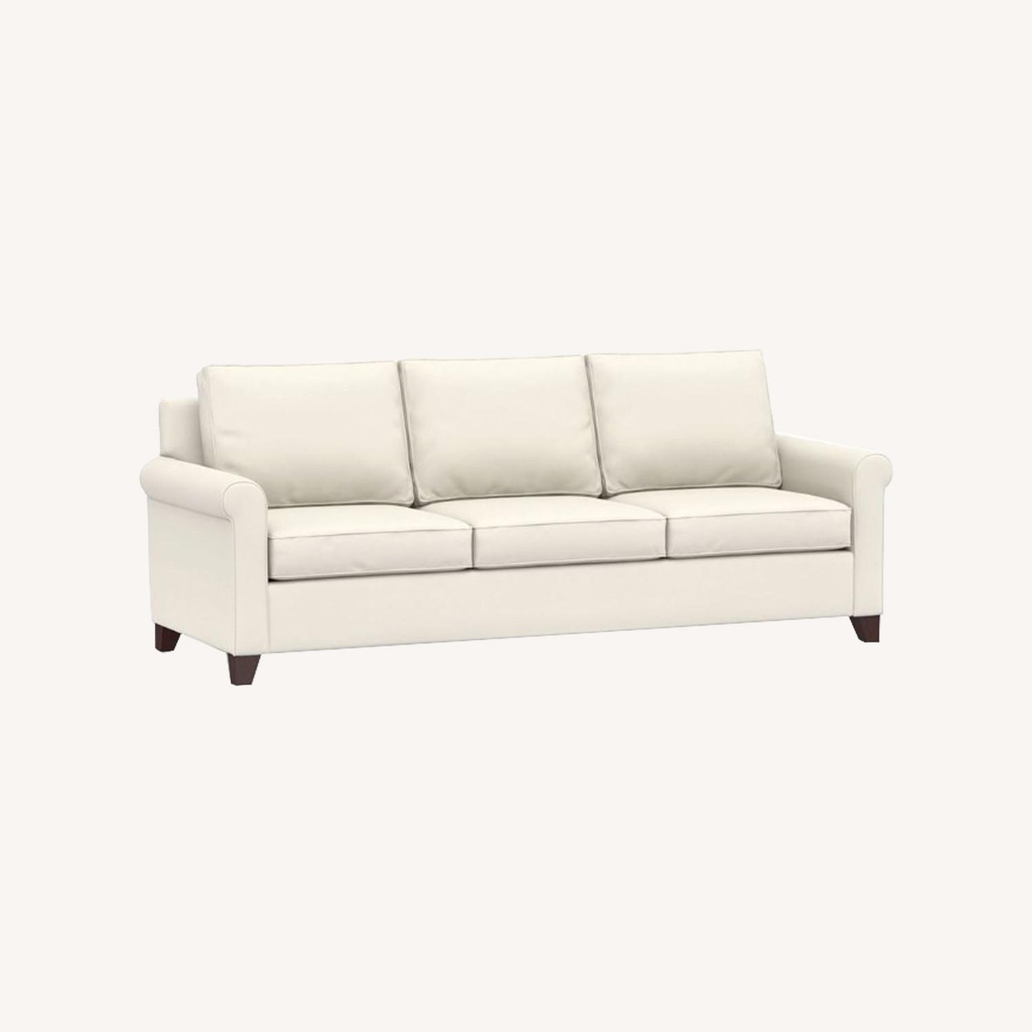 Pottery Barn Cameron Beige Sofa - image-0