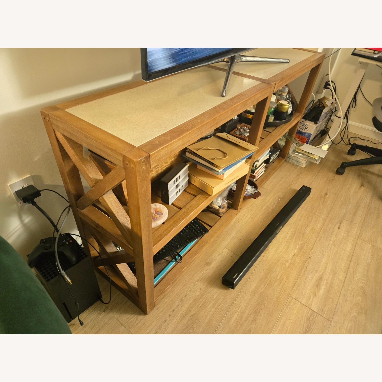 Pottery Barn TV Stand/BookShelf - image-3