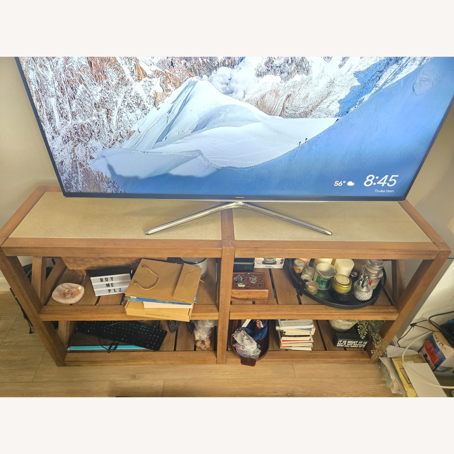 Pottery Barn TV Stand/BookShelf - image-5