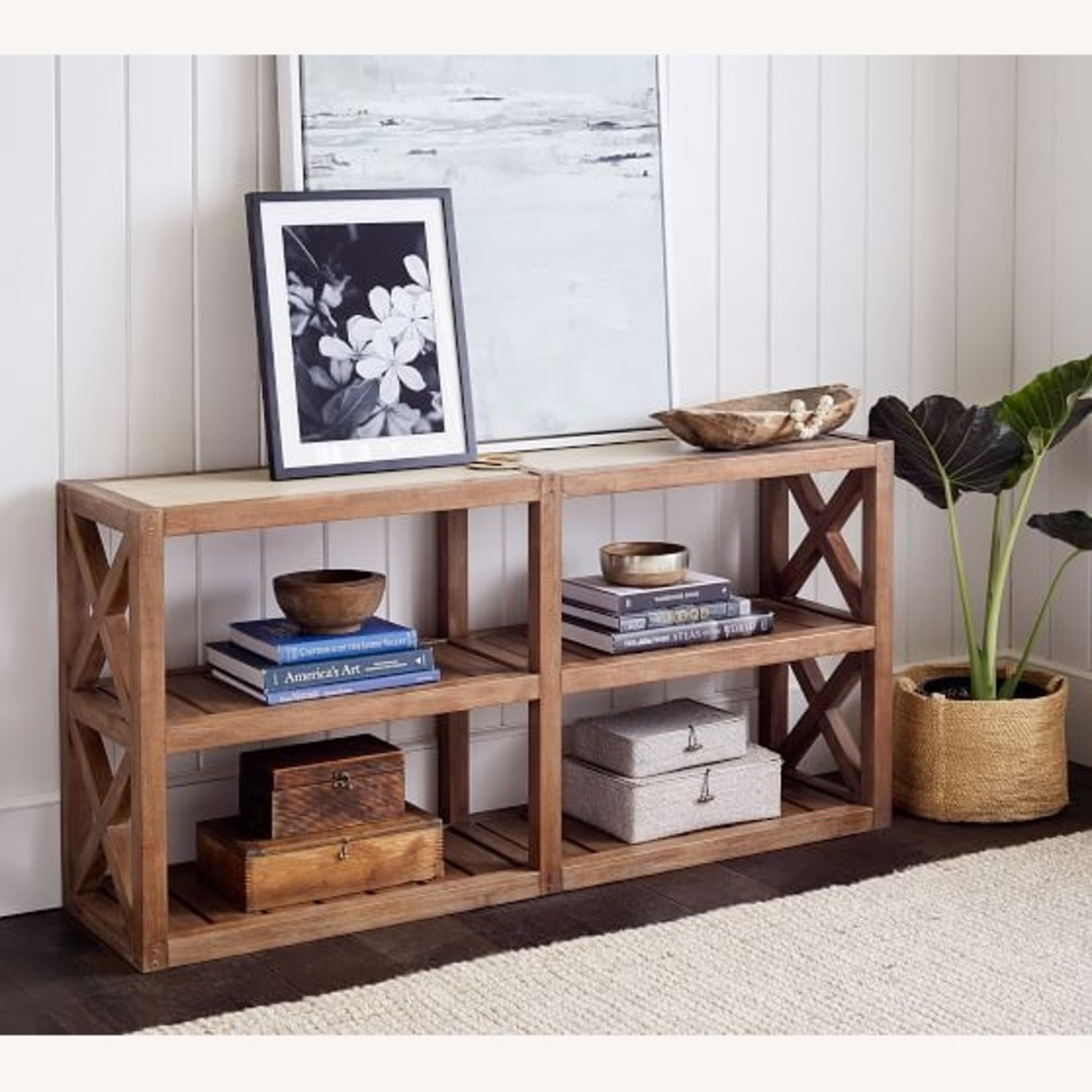 Pottery Barn TV Stand/BookShelf - image-6