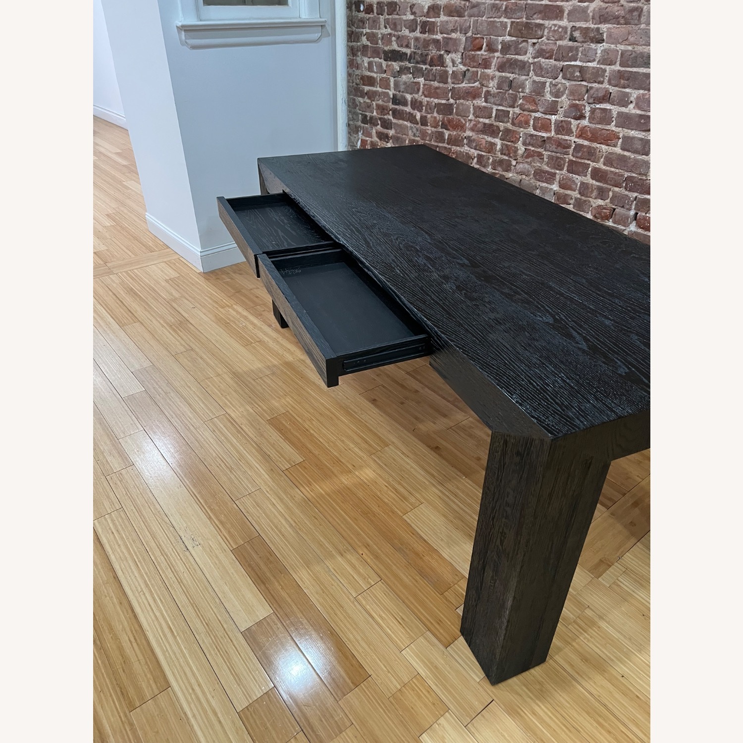 Restoration Hardware Machinto Desk Dining Table - image-3