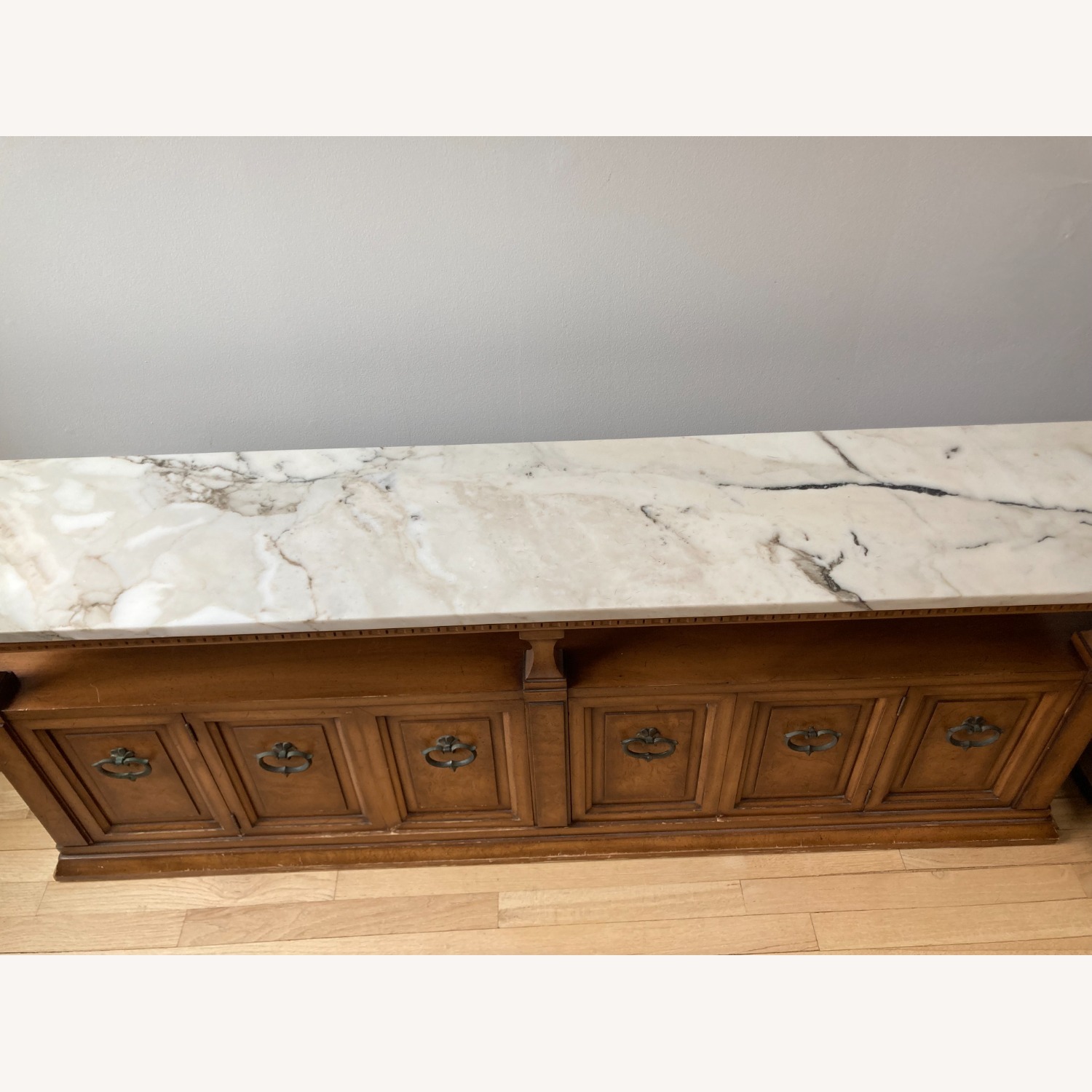 Tables Marble Top with Storage and Pub Table - image-1