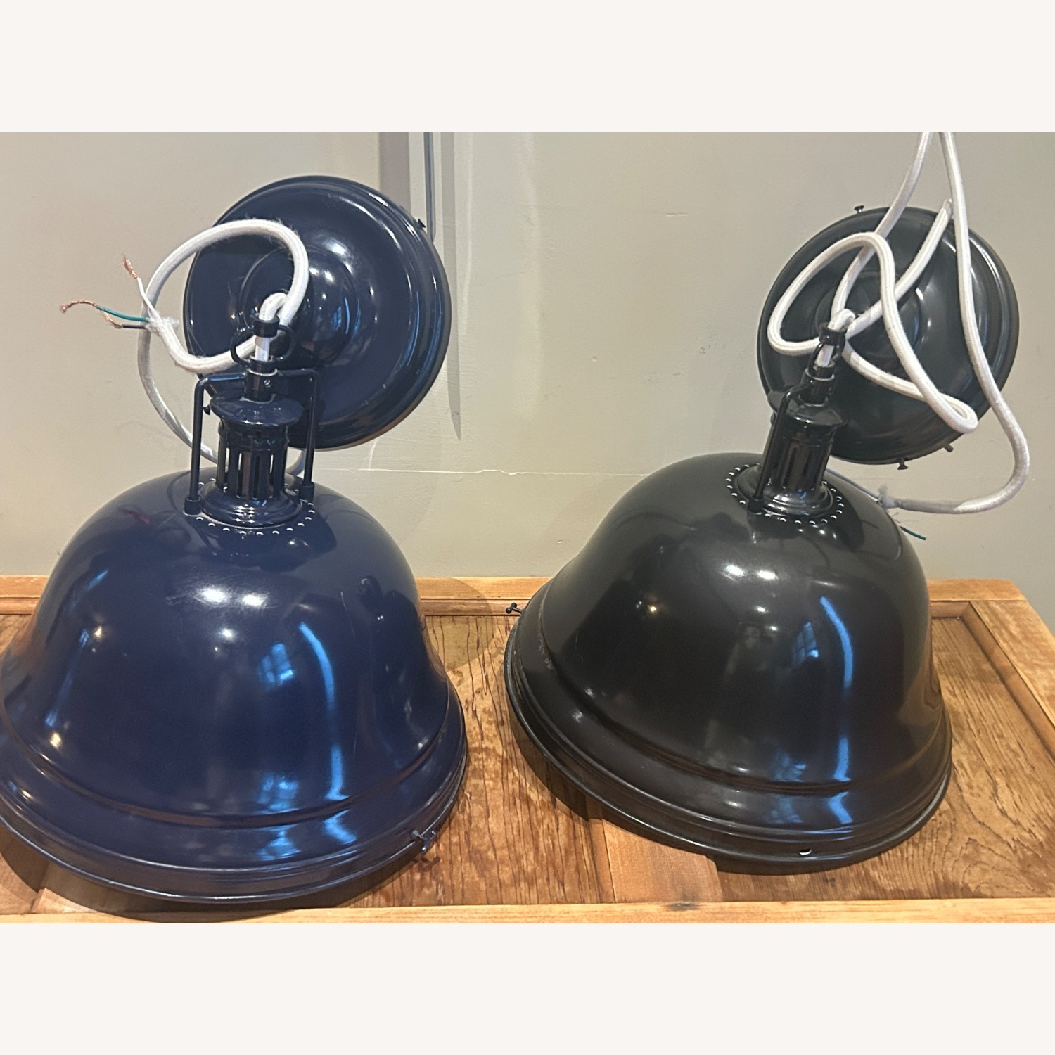 Pottery Barn Kids Navy Depot Hanging Pendant - image-5