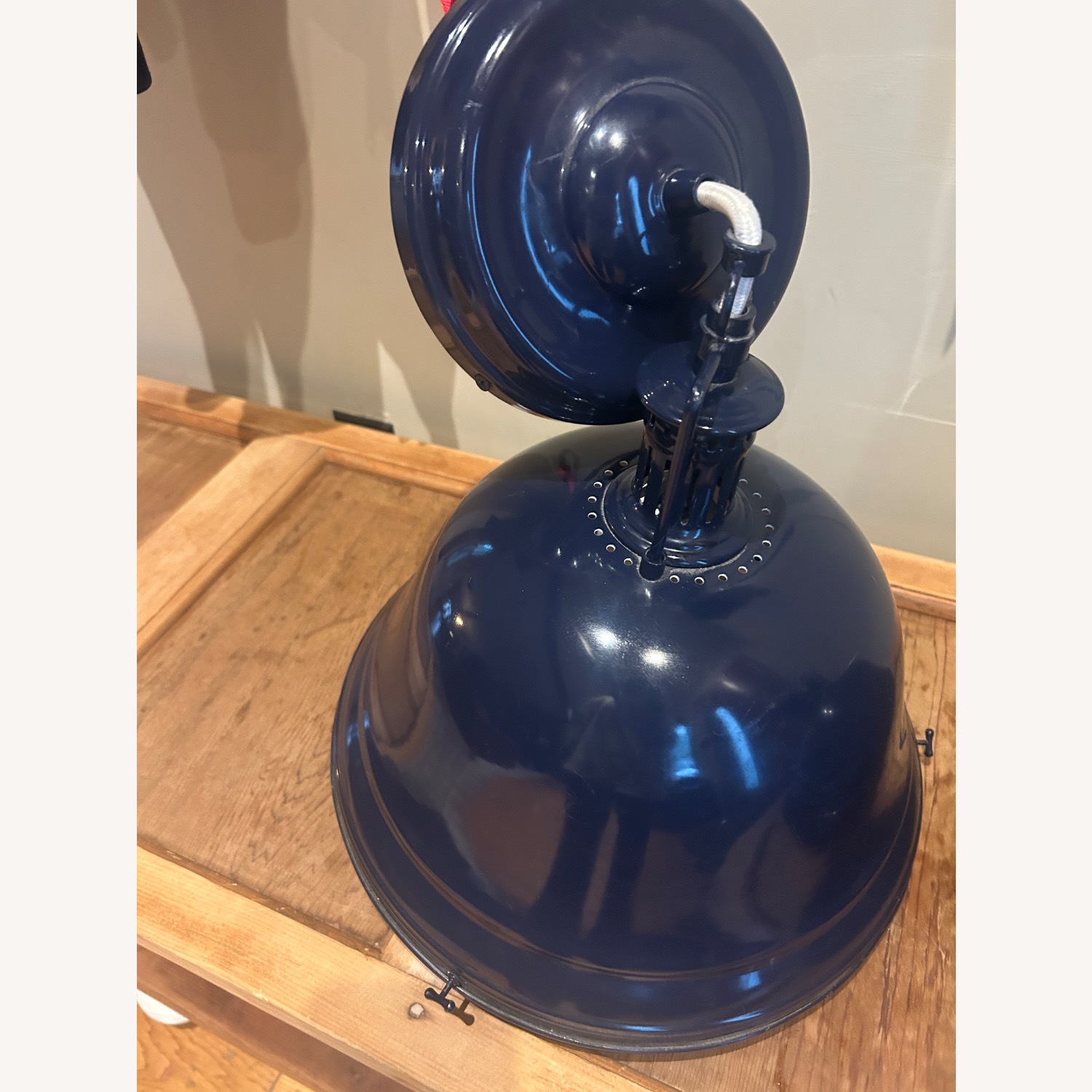Pottery Barn Kids Navy Depot Hanging Pendant - image-4