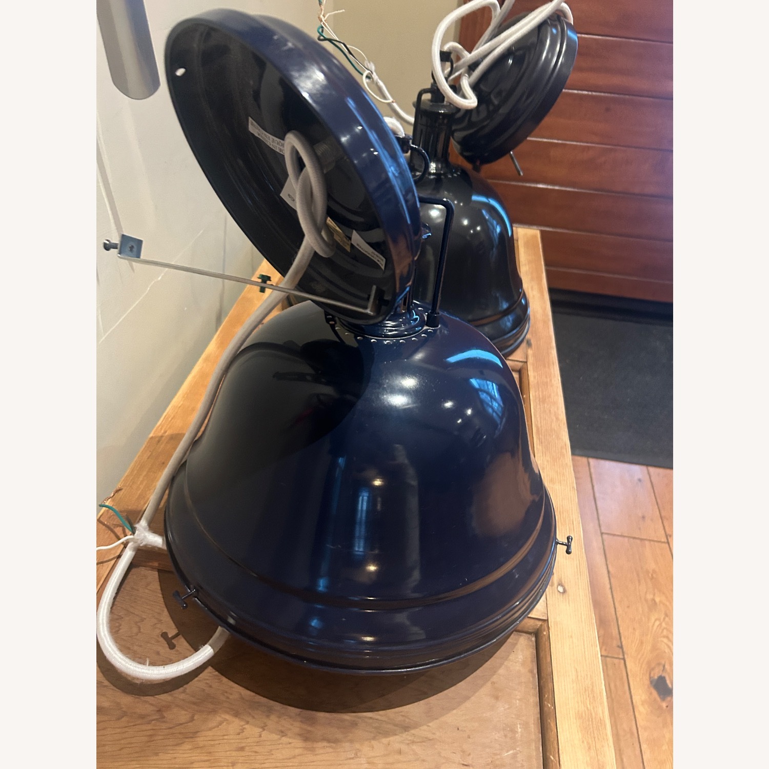 Pottery Barn Kids Navy Depot Hanging Pendant - image-3