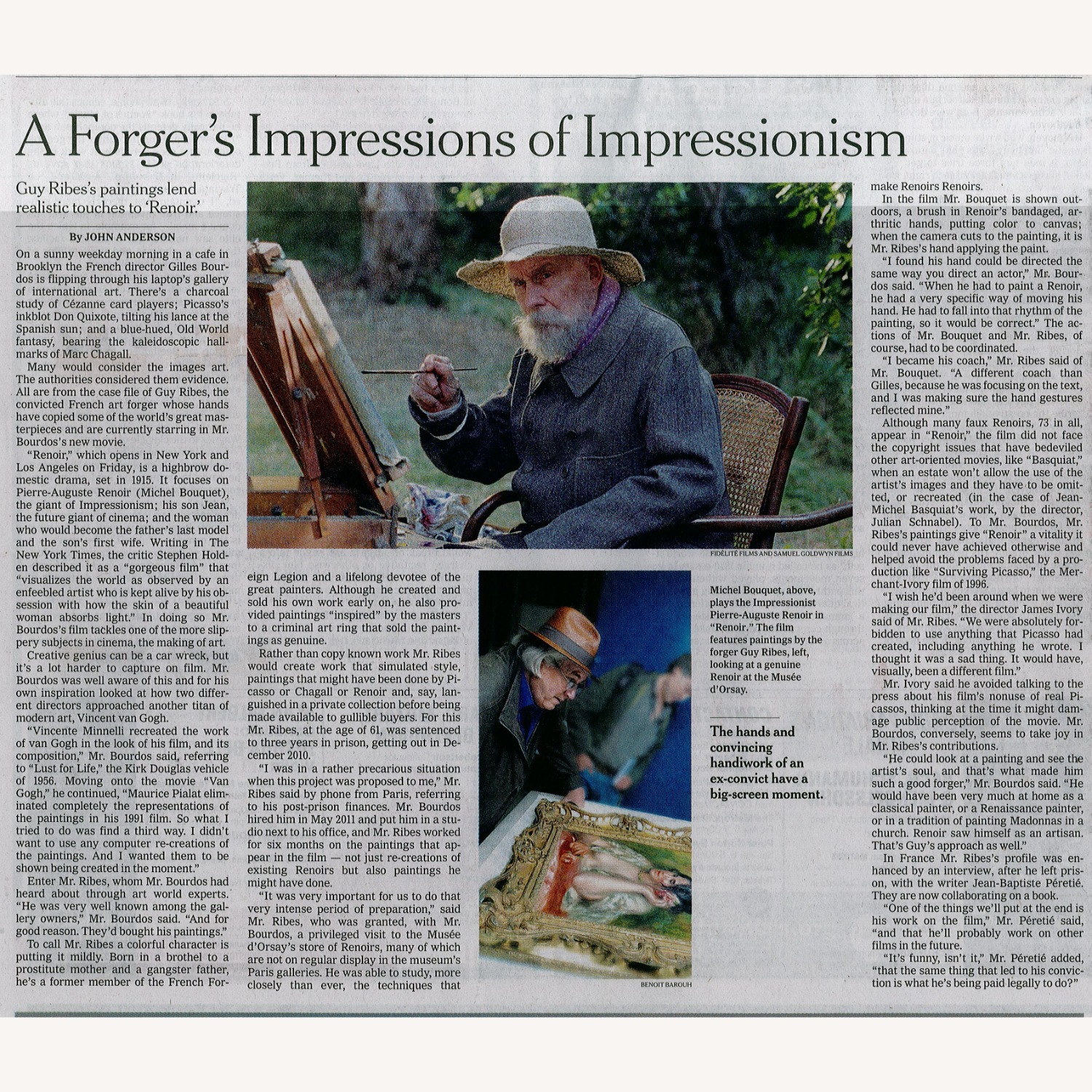 Reproduction on Canvas of a Work by August Renoir - image-3