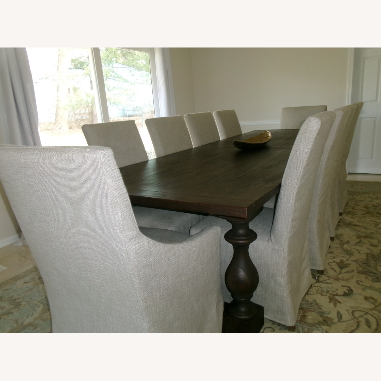 Restoration Hardware Dining Table & Chairs (10) - image-1