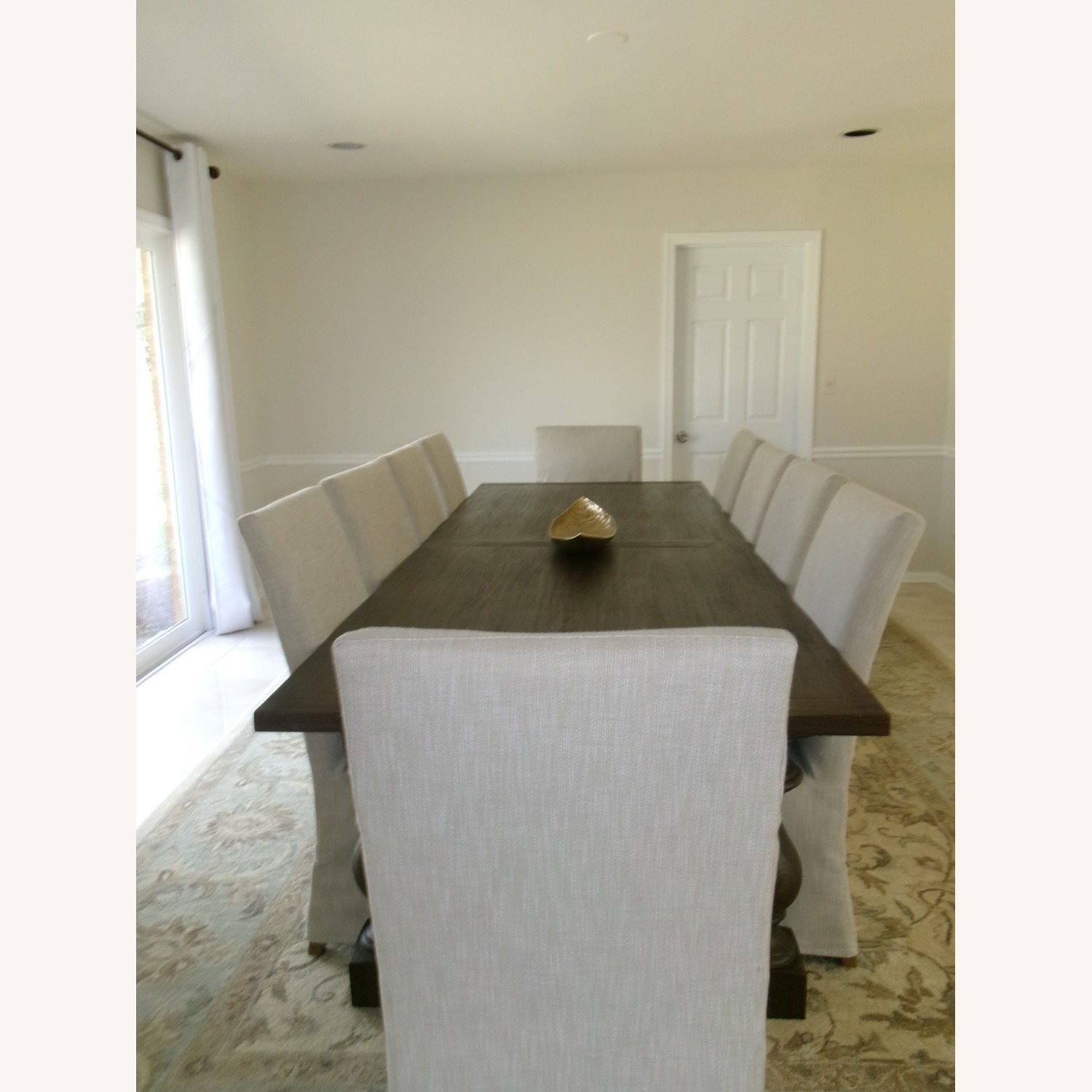 Restoration Hardware Dining Table & Chairs (10) - image-2