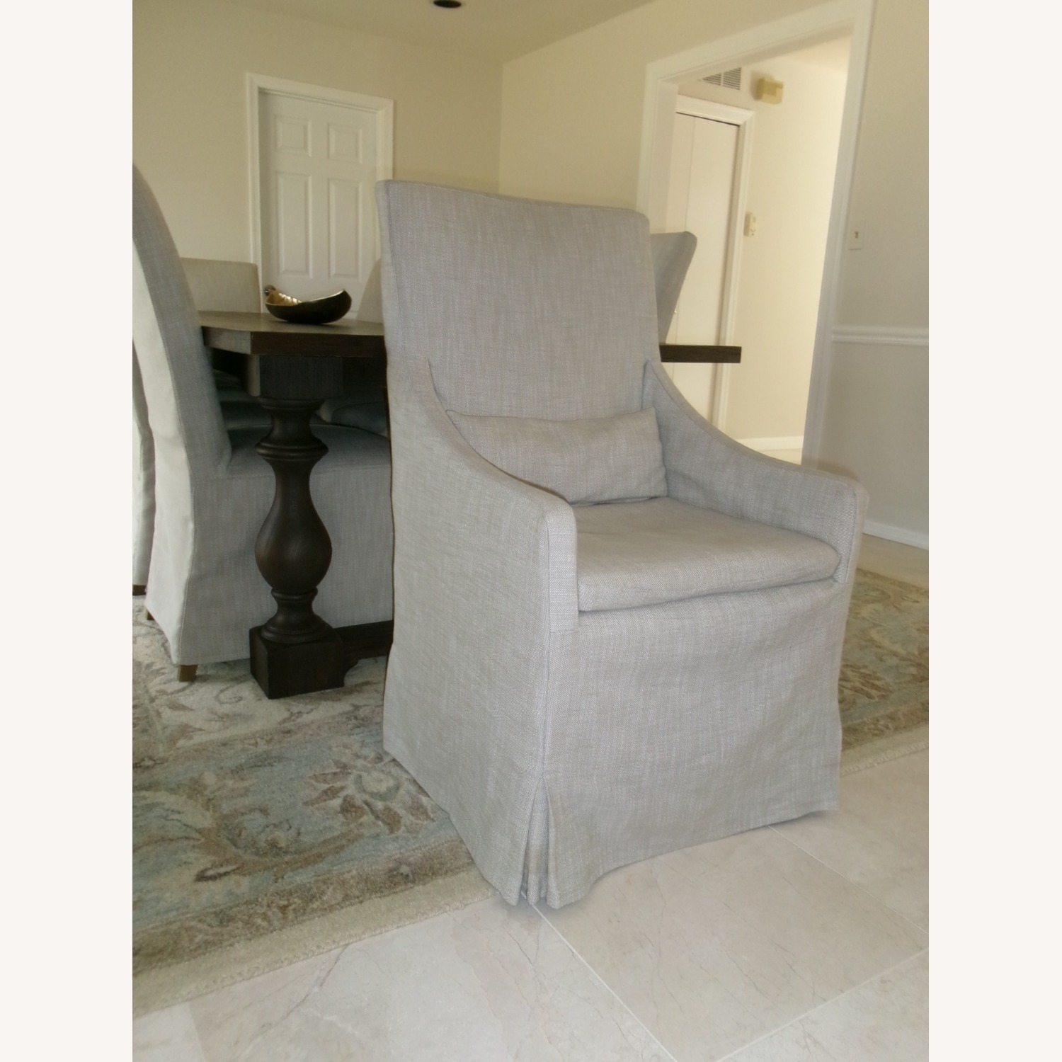 Restoration Hardware Dining Table & Chairs (10) - image-4