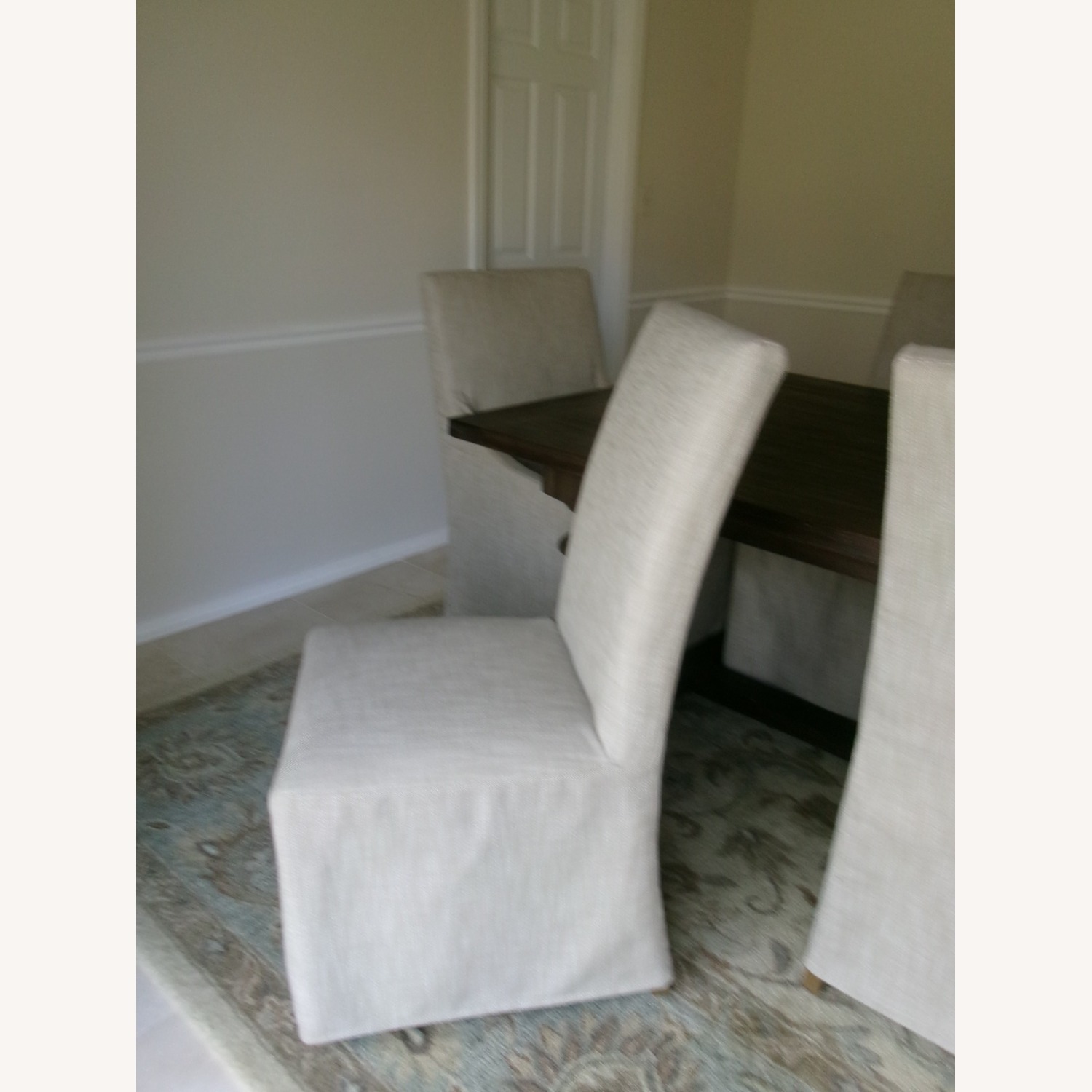 Restoration Hardware Dining Table & Chairs (10) - image-5