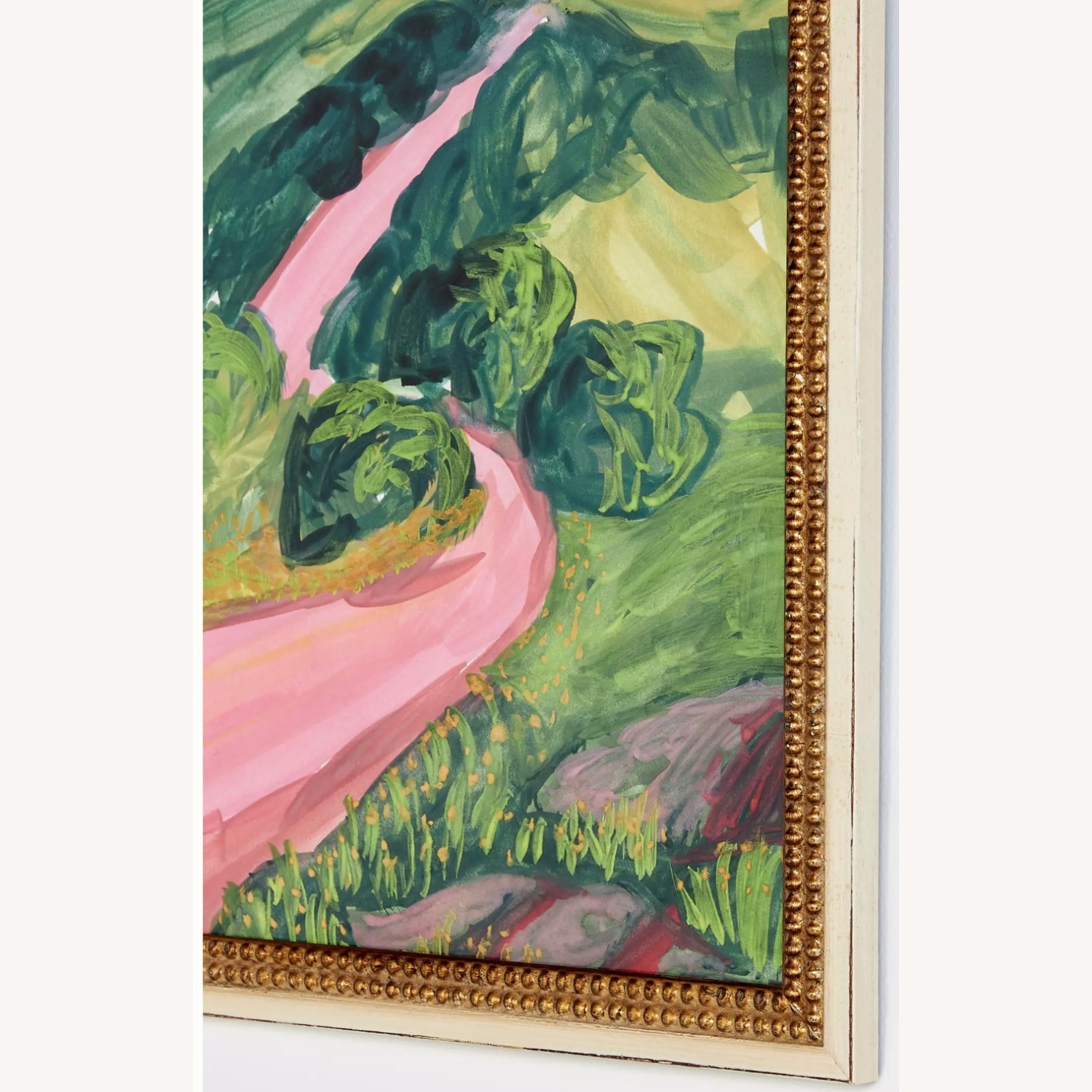 Anthropologie Blanco Roads Framed Painting - image-2