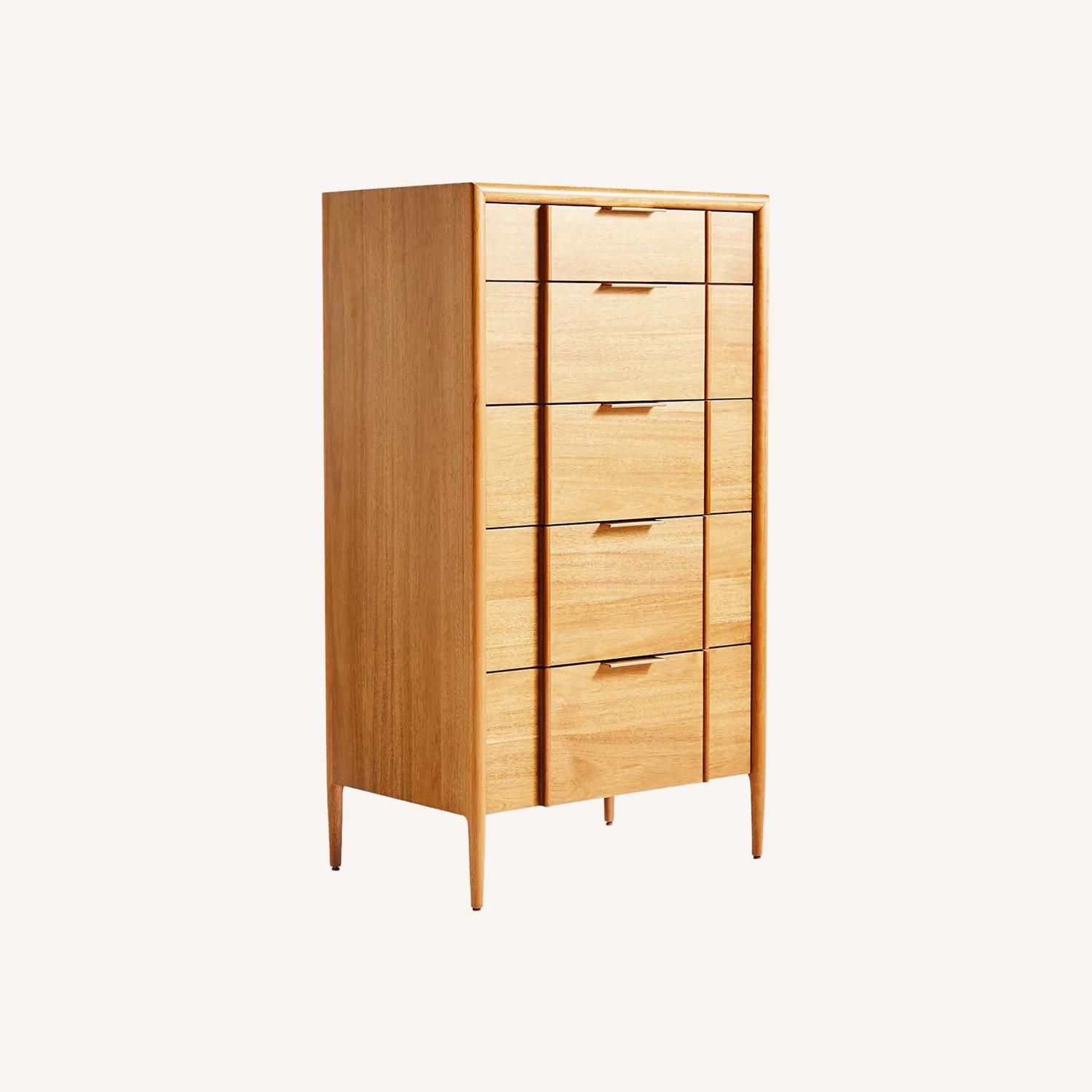 Anthropologie Quincy Five-Drawer Dresser - image-0