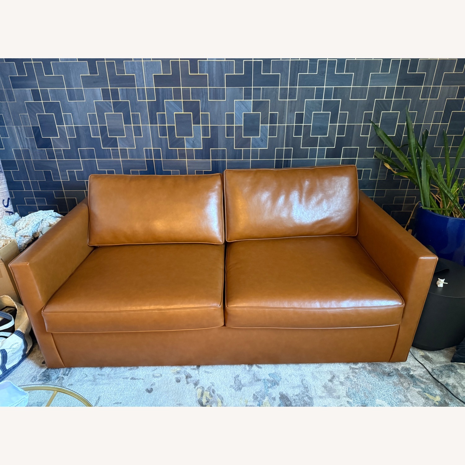 West Elm Harris Queen Sleeper Sofa - image-1