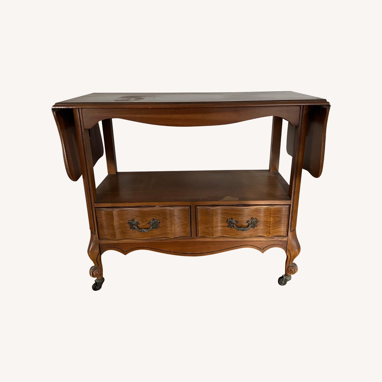 Rolling Buffet Table - image-0