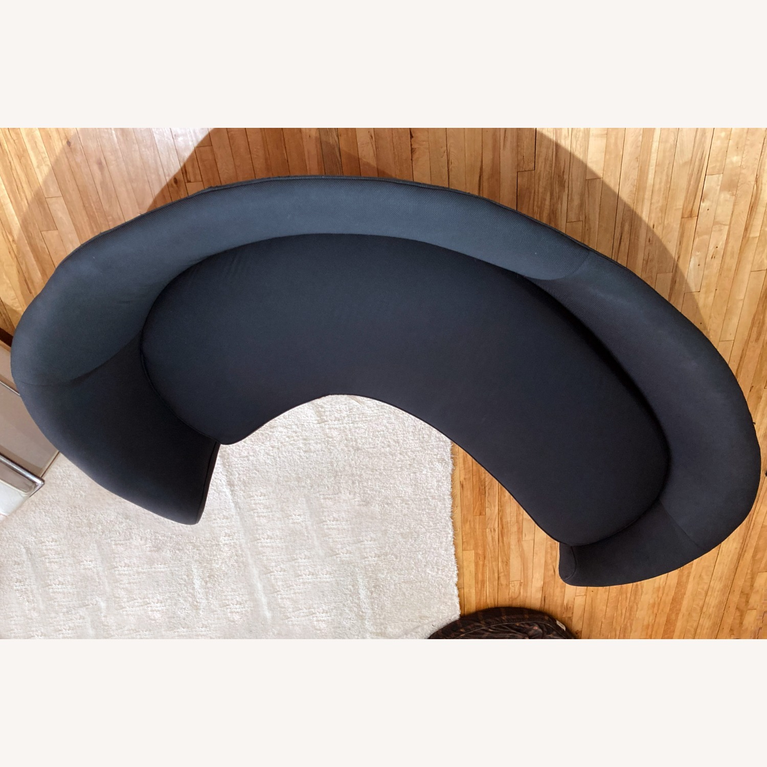 Italian Art Deco Boomerang Couch - image-2