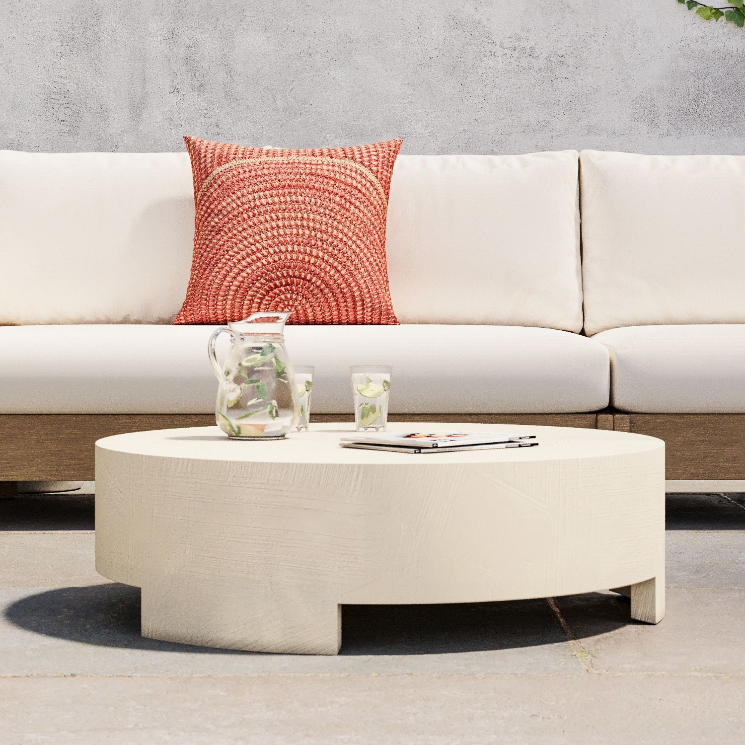 West Elm Madison Indoor/Outdoor Coffee Table (36") - image-3