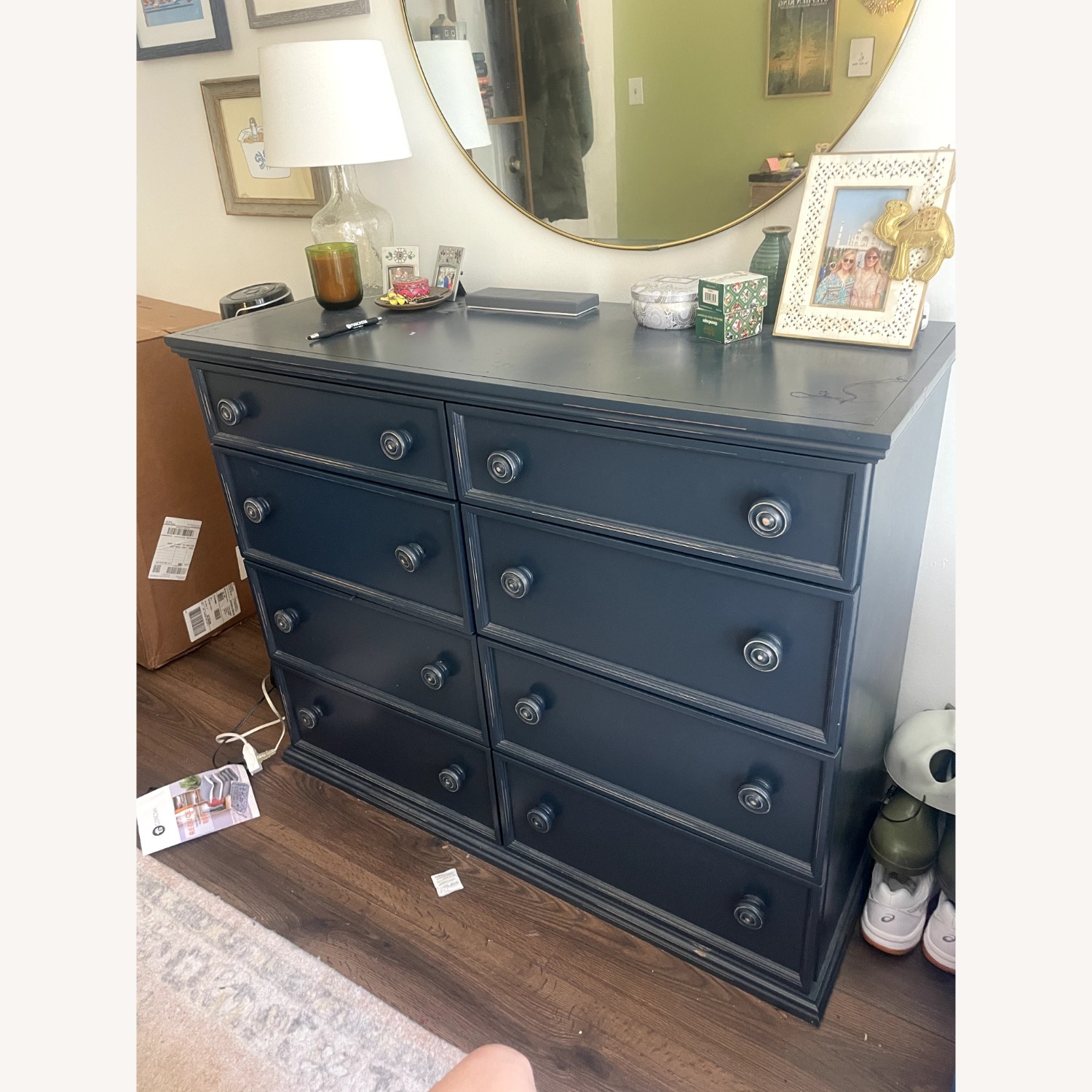 Wayfair Deep Blue 8-drawer Dresser - image-1