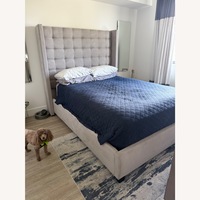 Queen Size Upholstered Bed 