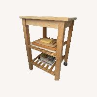 IKEA BEKVÄM Kitchen Cart – Solid Beech Wood