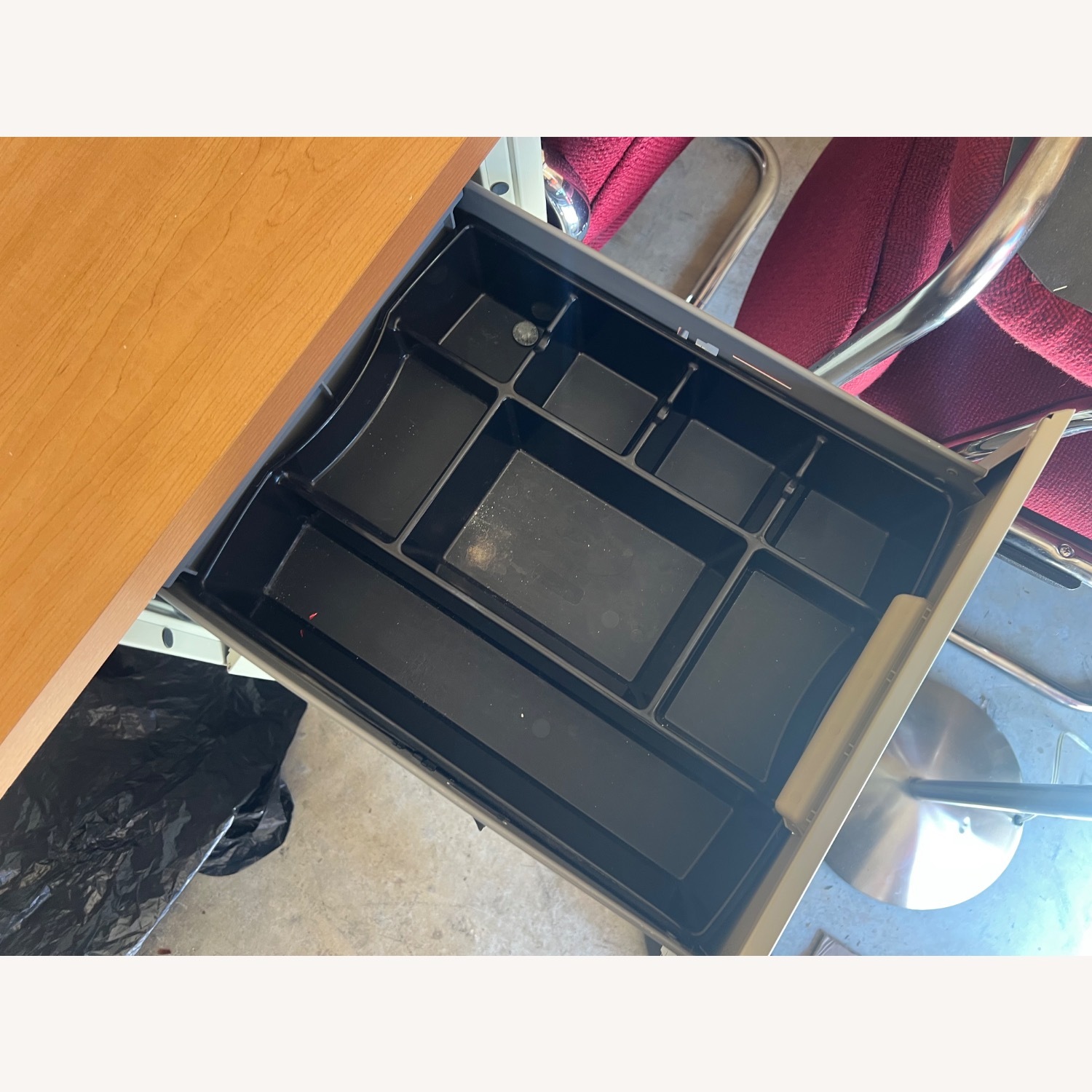 Double Pedestal Office Desk - image-5