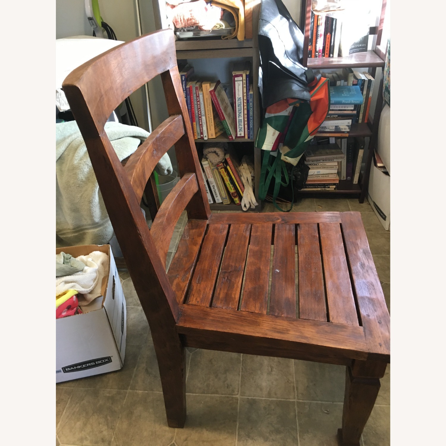 Handmade Dining Table with Three Matching Chairs - image-2