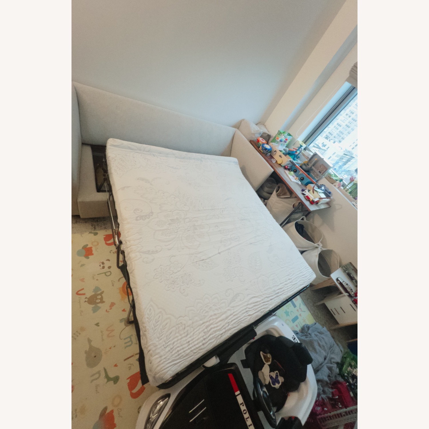 West Elm Shelter Sleeper Sofa - image-6