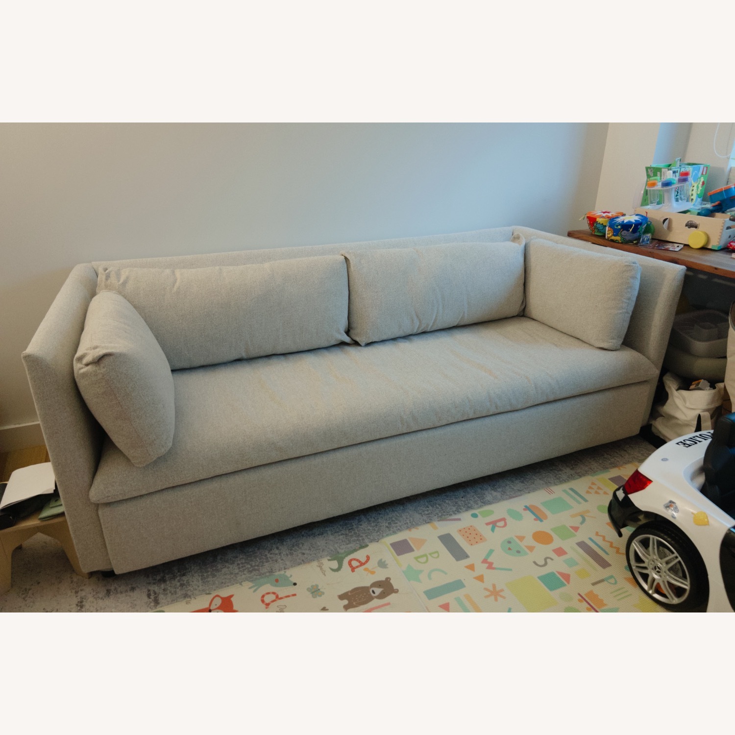 West Elm Shelter Sleeper Sofa - image-7