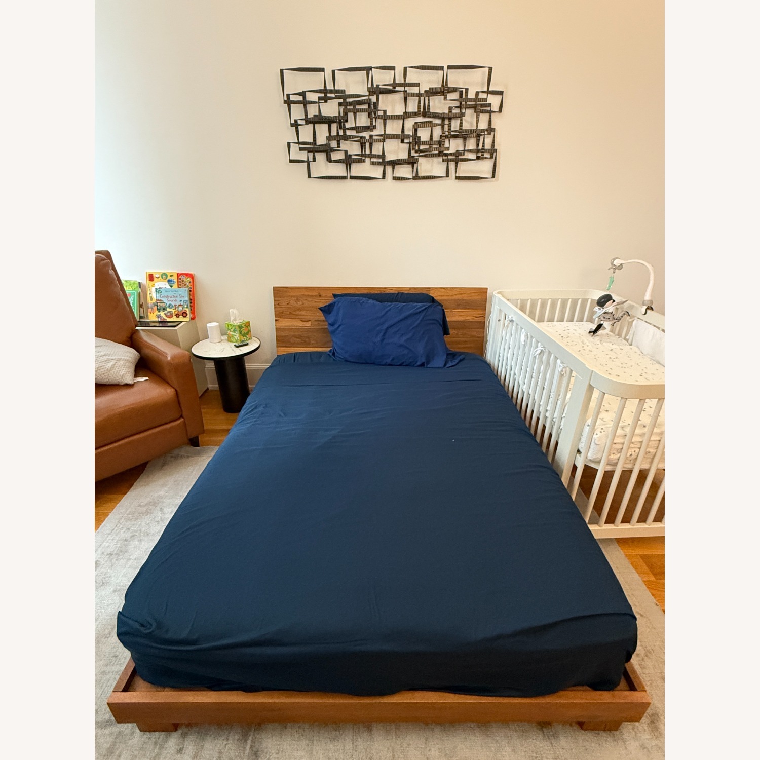 CB2 Donda Teak Full Bed - image-2