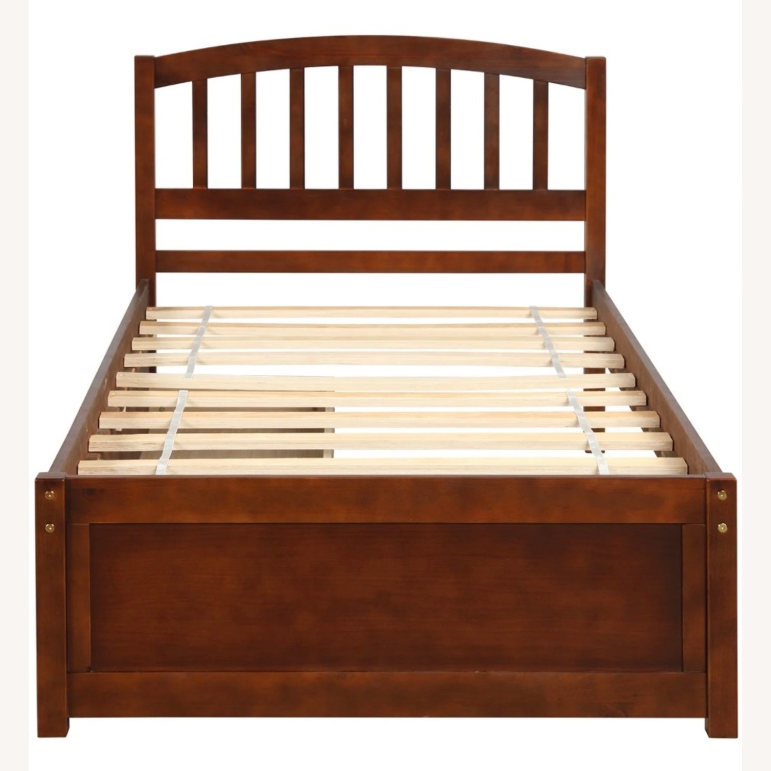 Wood Bed Frame W Storage - image-3