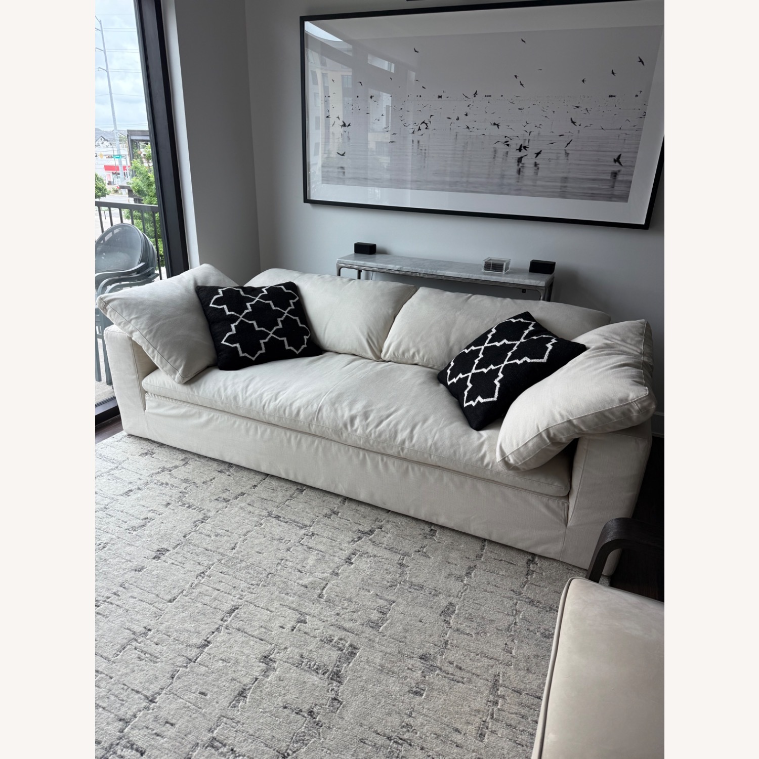 Restoration Hardware Cloud Bench-Seat Sofa 8’ - image-14