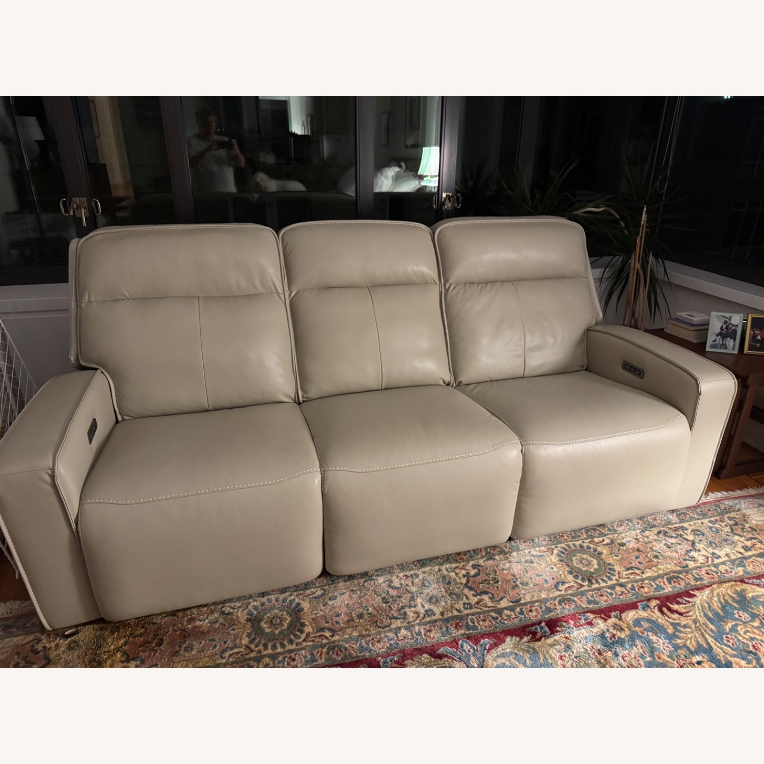 Raymour & Flanigan Beckett Power Sofa with Power Headrest and Power Lumbar - image-3