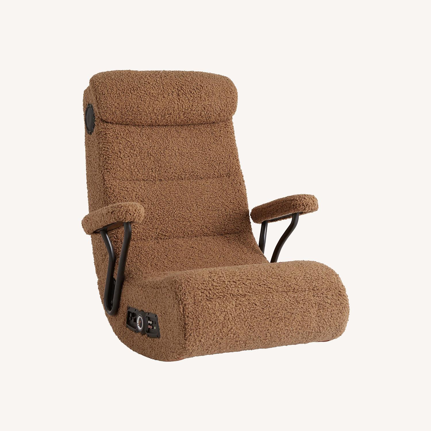 Pottery Barn Teen Teddy Bear Brown Gaming Chair - image-0