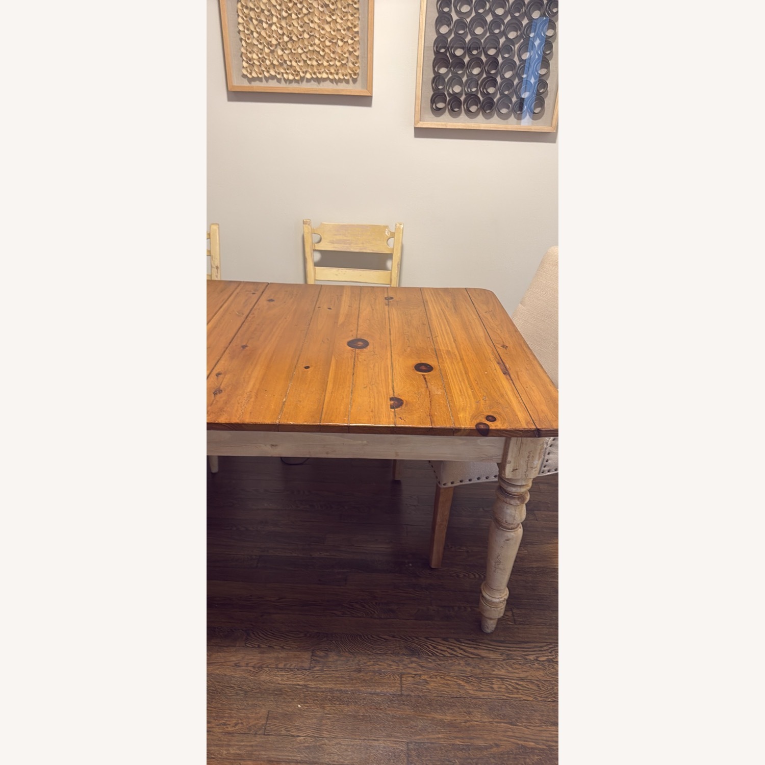 Ethan Allen Farmhouse Extendable Table - image-4