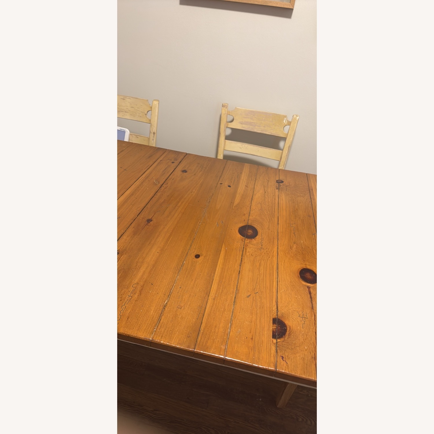 Ethan Allen Farmhouse Extendable Table - image-5