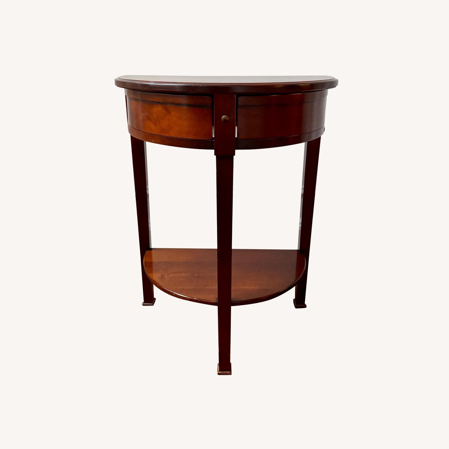 Grange 1/2 Moon Foyer Table - image-0