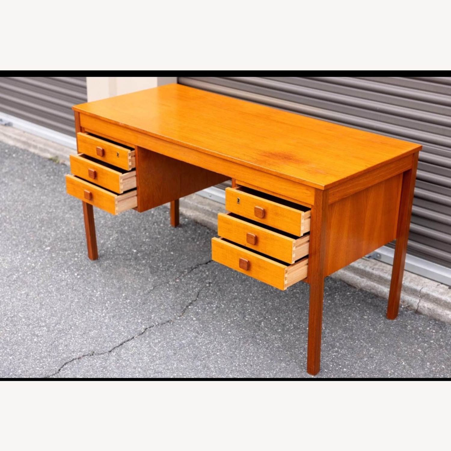Midcentury Modern Domino Moëbler Desk  - image-2