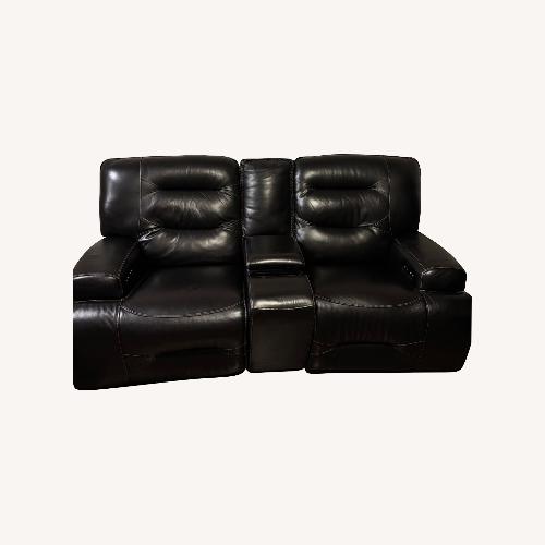 Used Black Recliner Loveseat  for sale on AptDeco