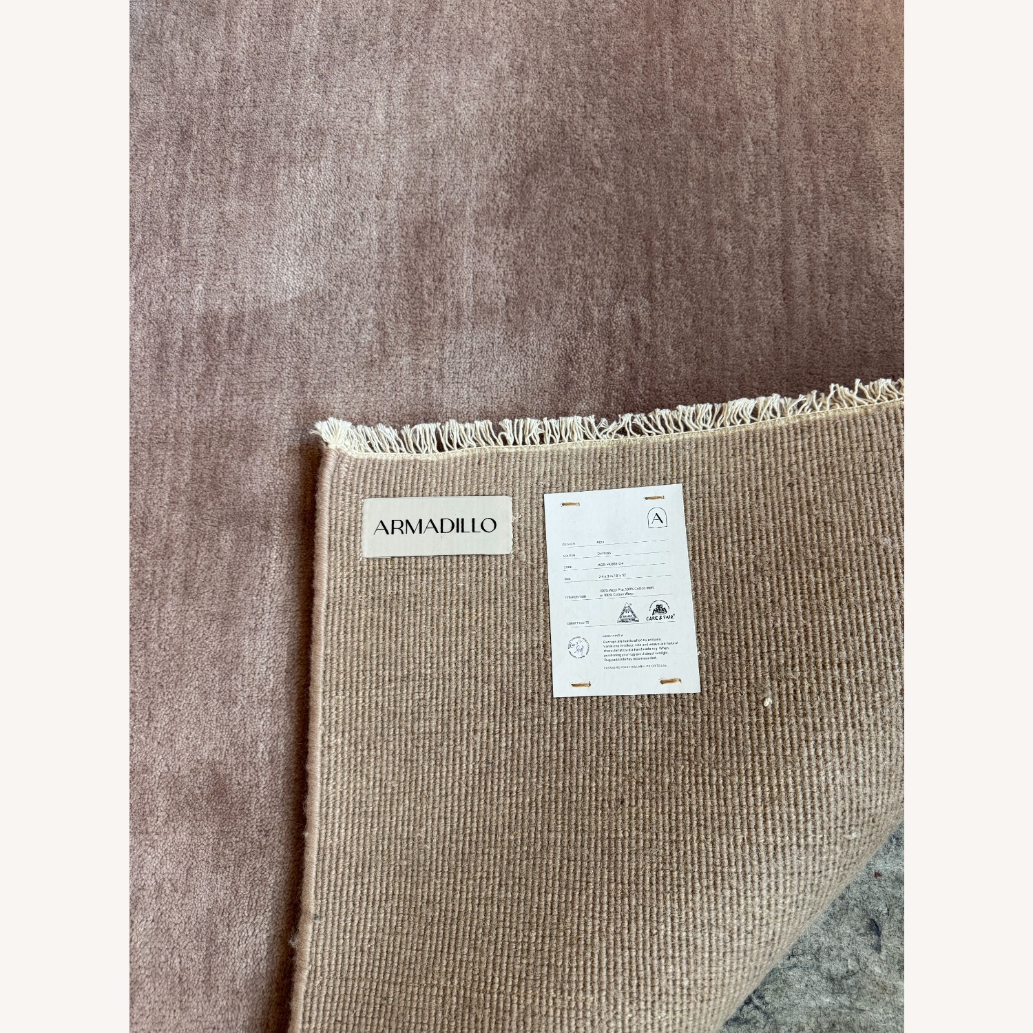 Pink Armadillo Agra 8x10' Rug - image-4