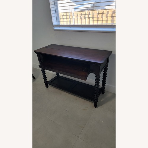 Used Vintage Wooden Writing Desk / Office Table for sale on AptDeco