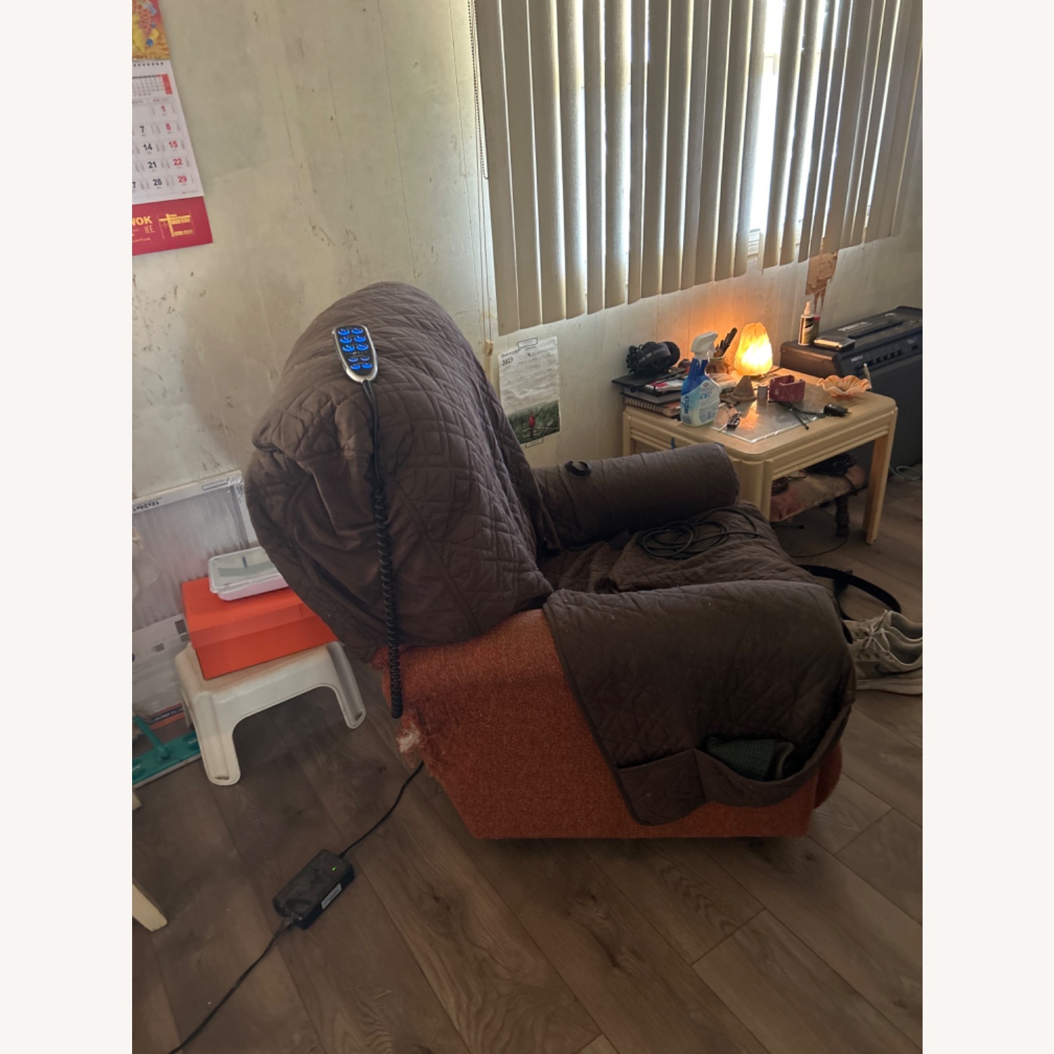 LAZY BOY Power Recliner Power Lumbar @ Headrest - image-2