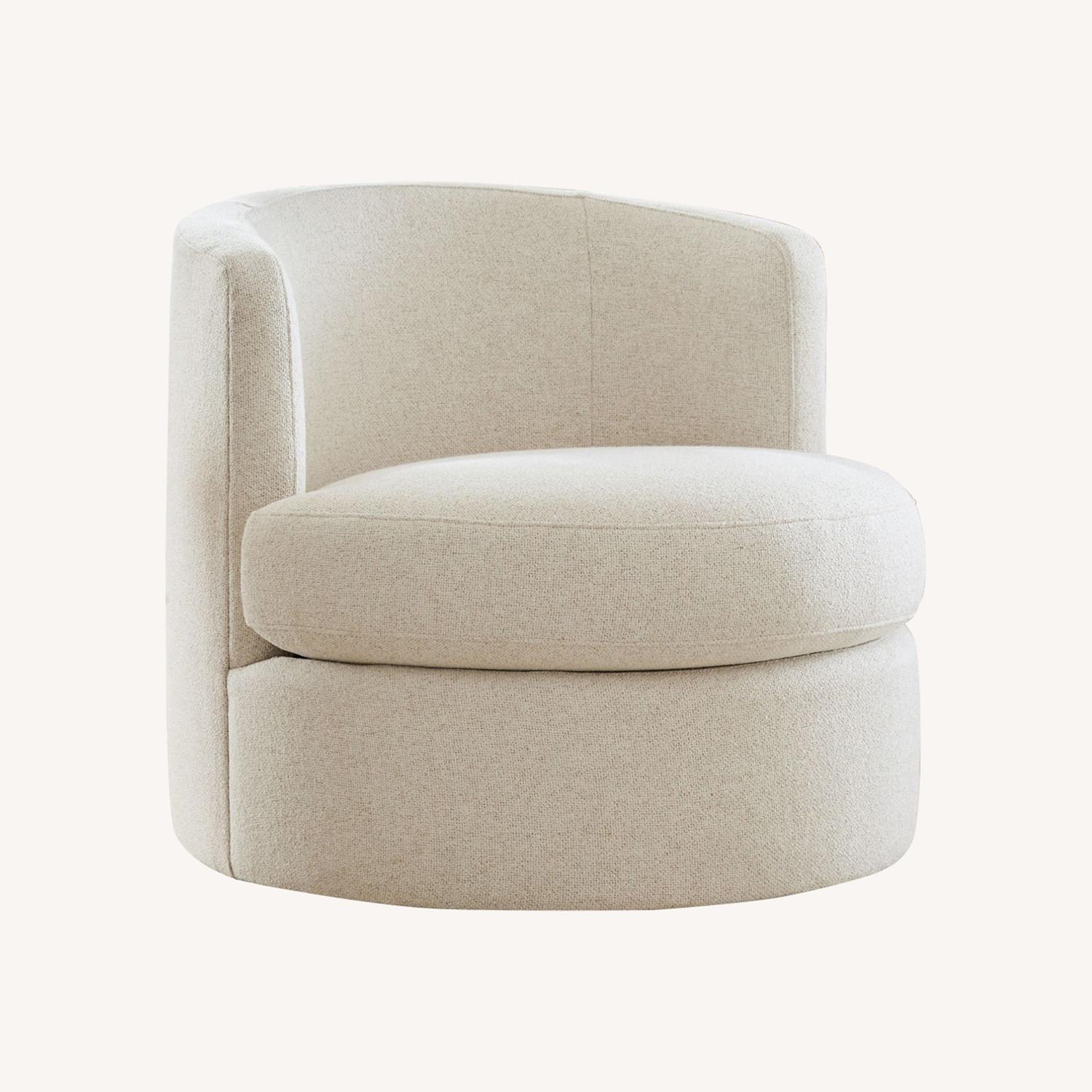 Pottery Barn Balboa Swivel Chair - image-0