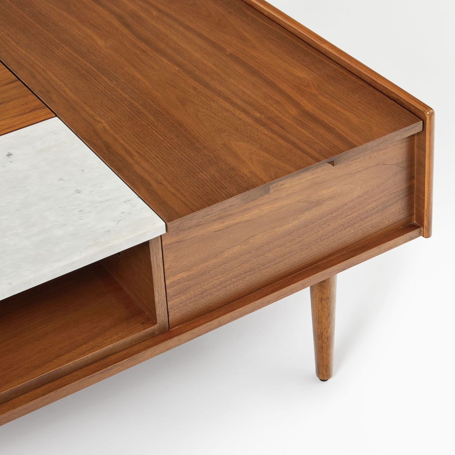 West Elm Mid-Century Double Pop-Up Coffee Table  - image-1