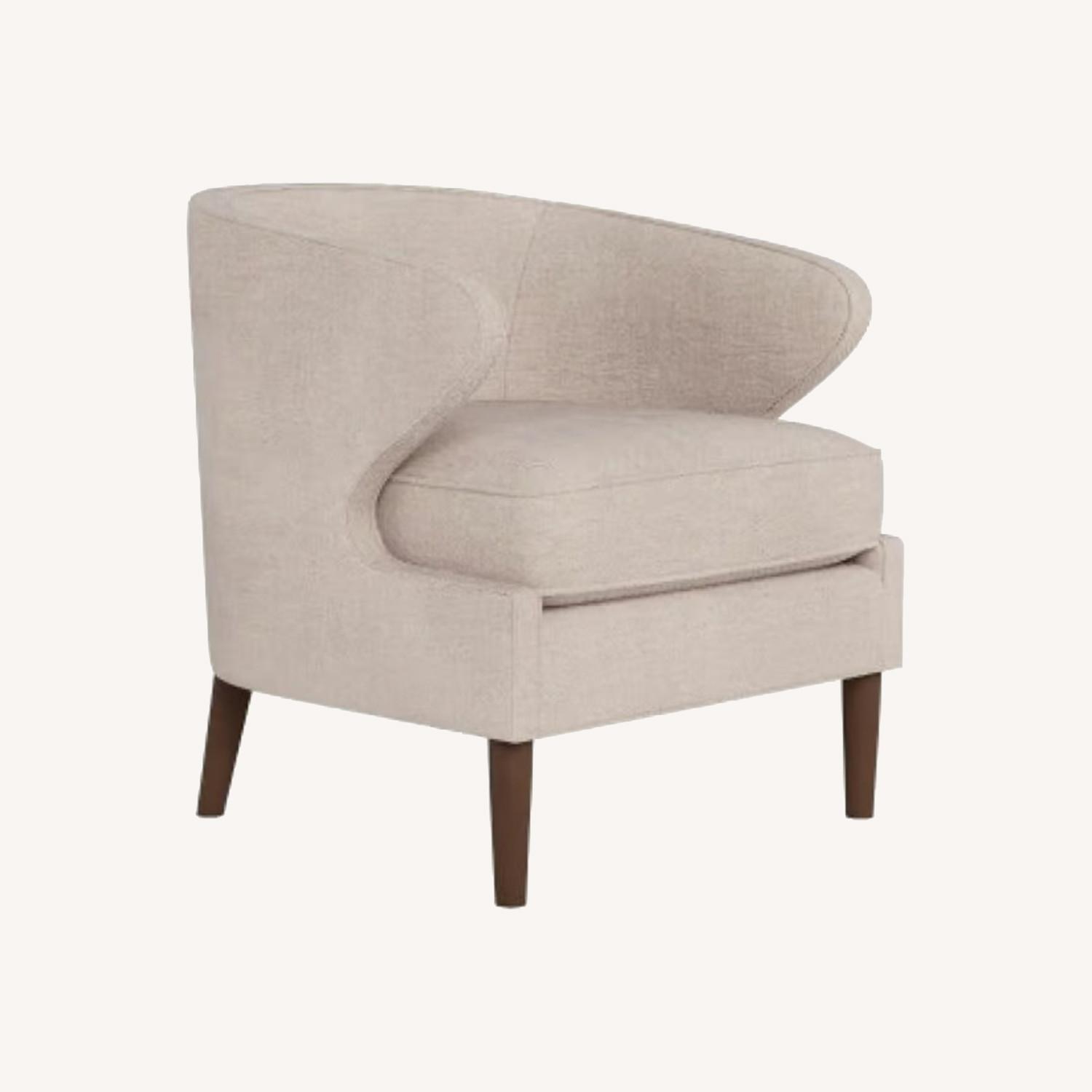 LuxeDecor Netral Accent Chairs - image-0