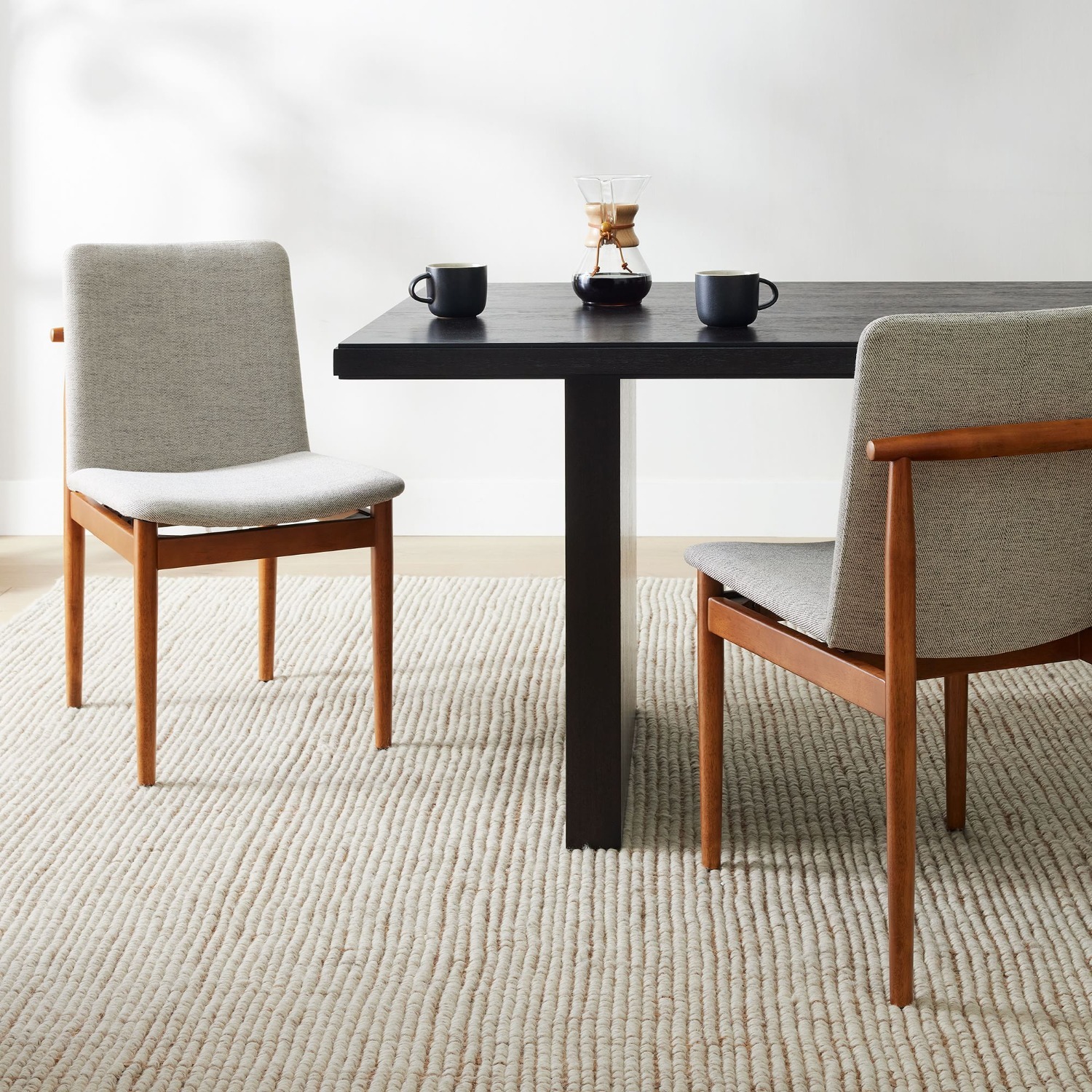 West Elm Modern Framework Dining Chair Side - AptDeco