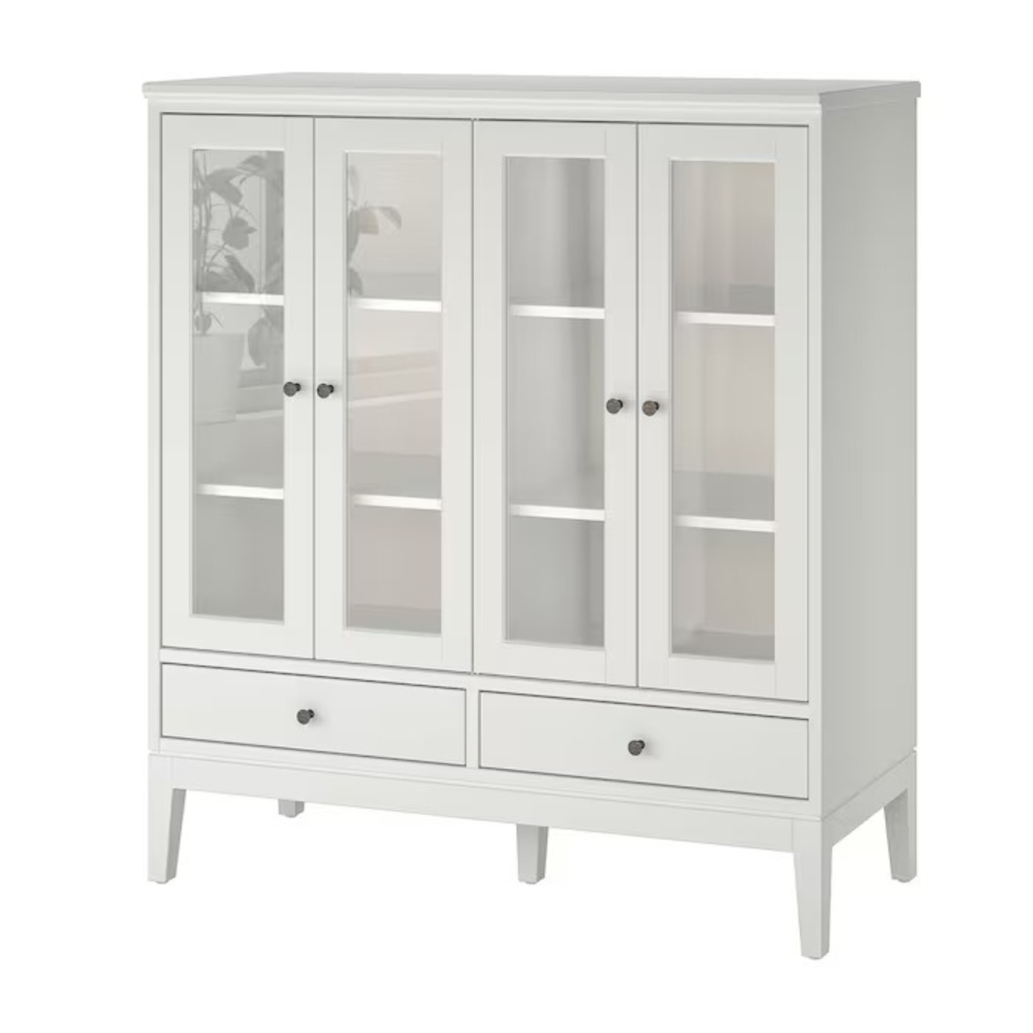 IKEA IDANÄS Cabinet with Bi-fold Glass Doors - image-1