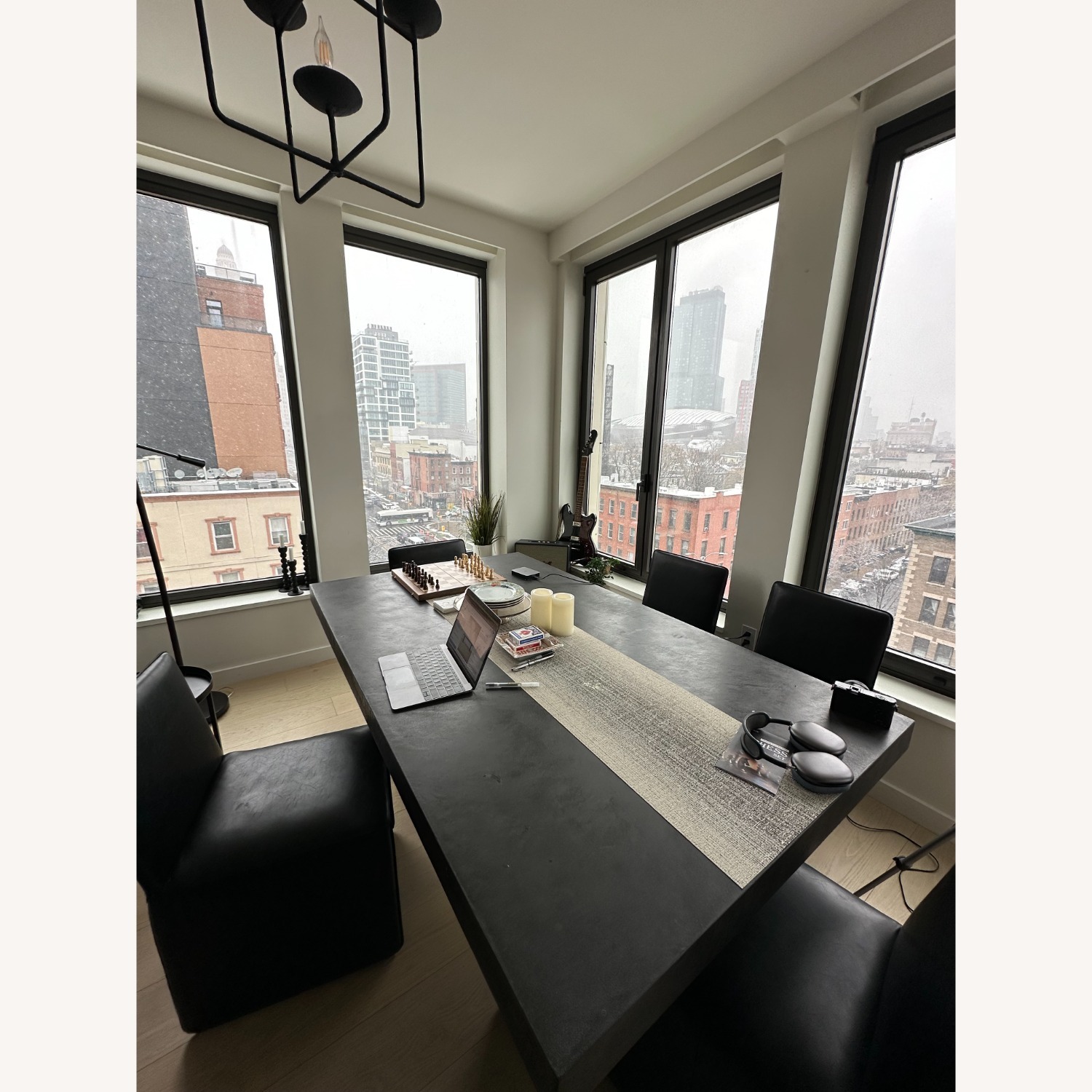 Cabrera Waxed Concrete Rectangular Dining Table - image-4