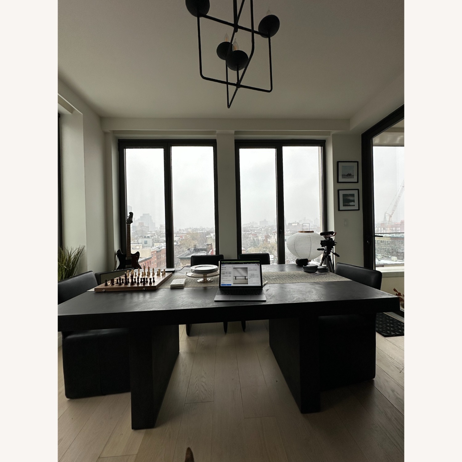 Cabrera Waxed Concrete Rectangular Dining Table - image-1