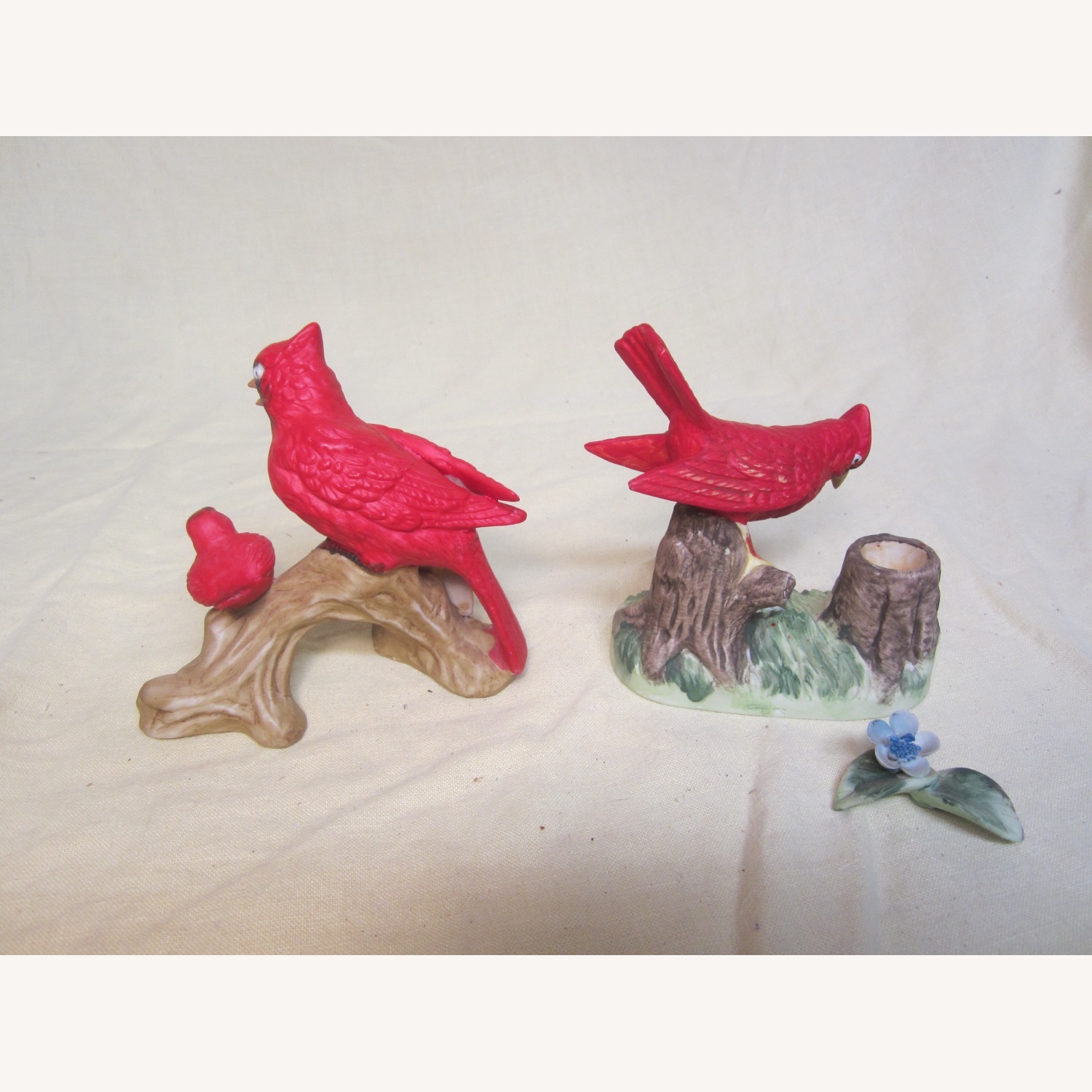 Vintage Pair of Cardinal Figurines Milano Porcelain - image-6